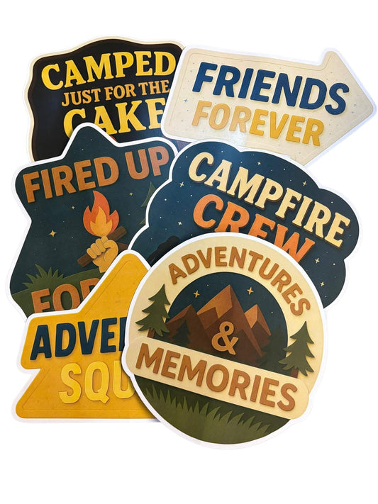 Camping Theme – Props Pack (6 pcs)