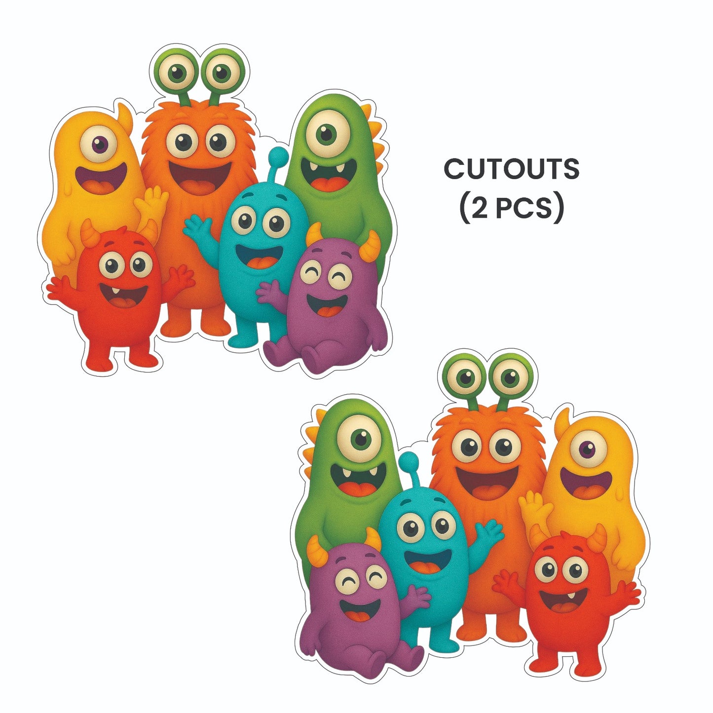 Monster Theme – Cutout Pack (2 pcs)