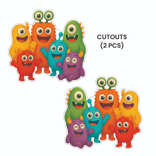Monster Theme – Cutout Pack (2 pcs)