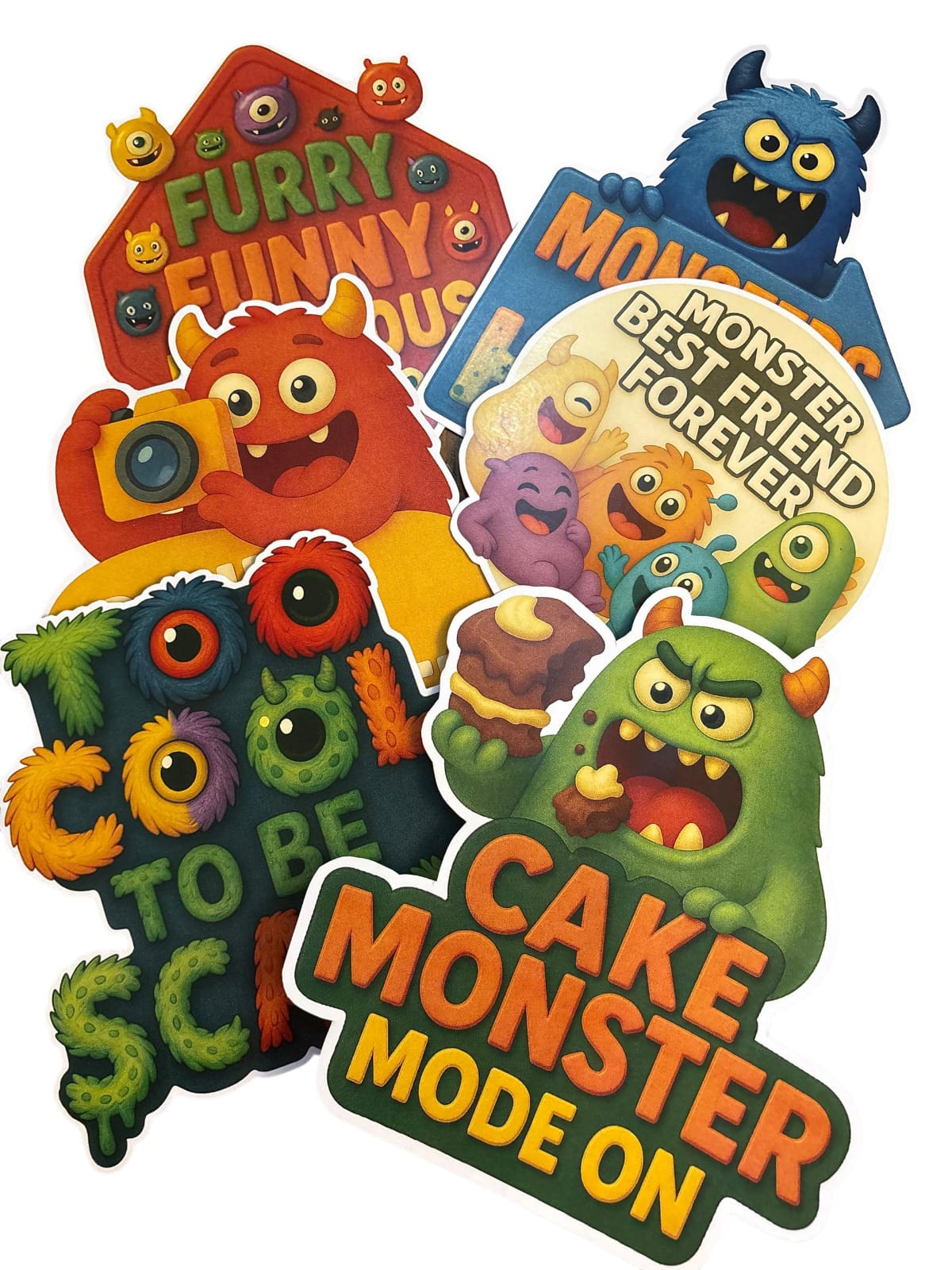 Monster Theme – Props Pack (6 pcs)
