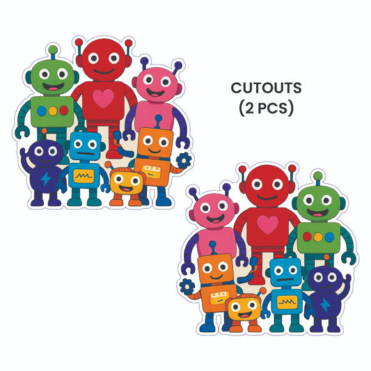 Robot Theme – Cutout Pack (2 pcs)