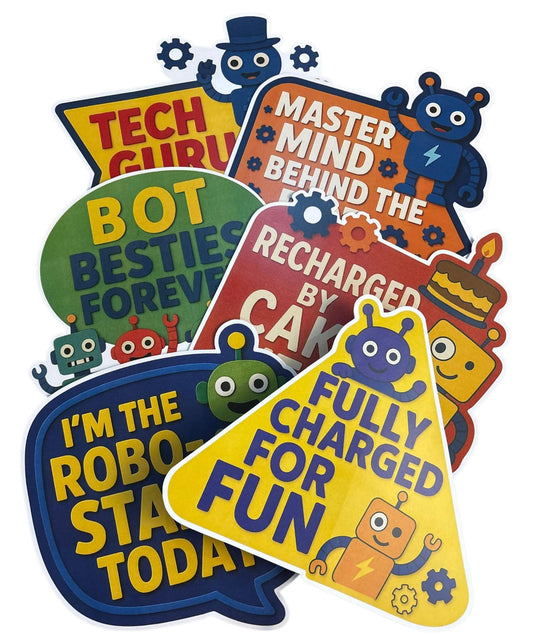 Robot Theme – Props Pack (6 pcs)