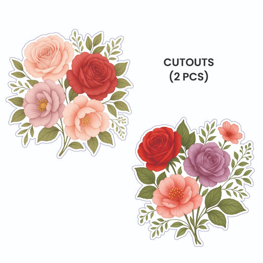 Floral Theme – Cutout Pack (2 pcs)