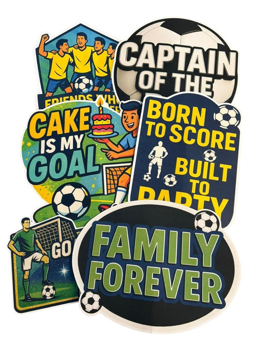 Football Theme – Props Pack (6 pcs)