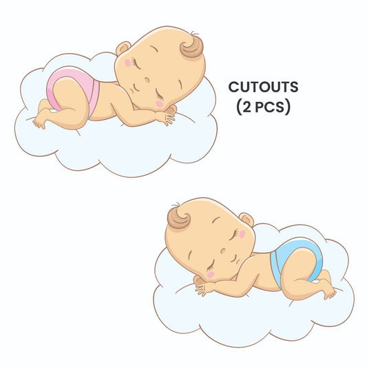 Baby shower Theme – Cutout Pack (2 pcs)