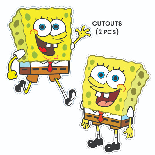 SpongeBob Theme – Cutout Pack (2 pcs)
