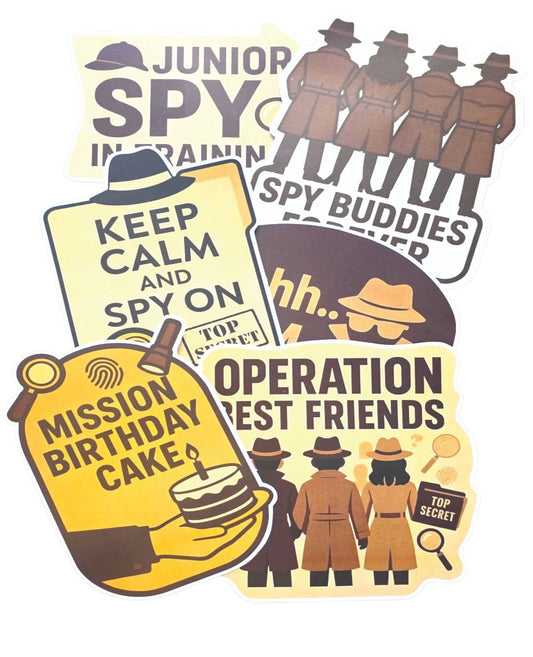 Detective Theme – Props Pack (6 pcs)