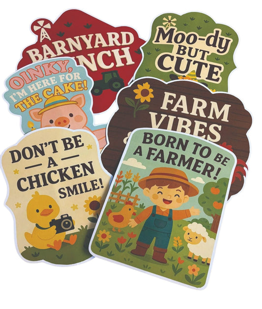 Farm Theme – Props Pack (6 pcs)