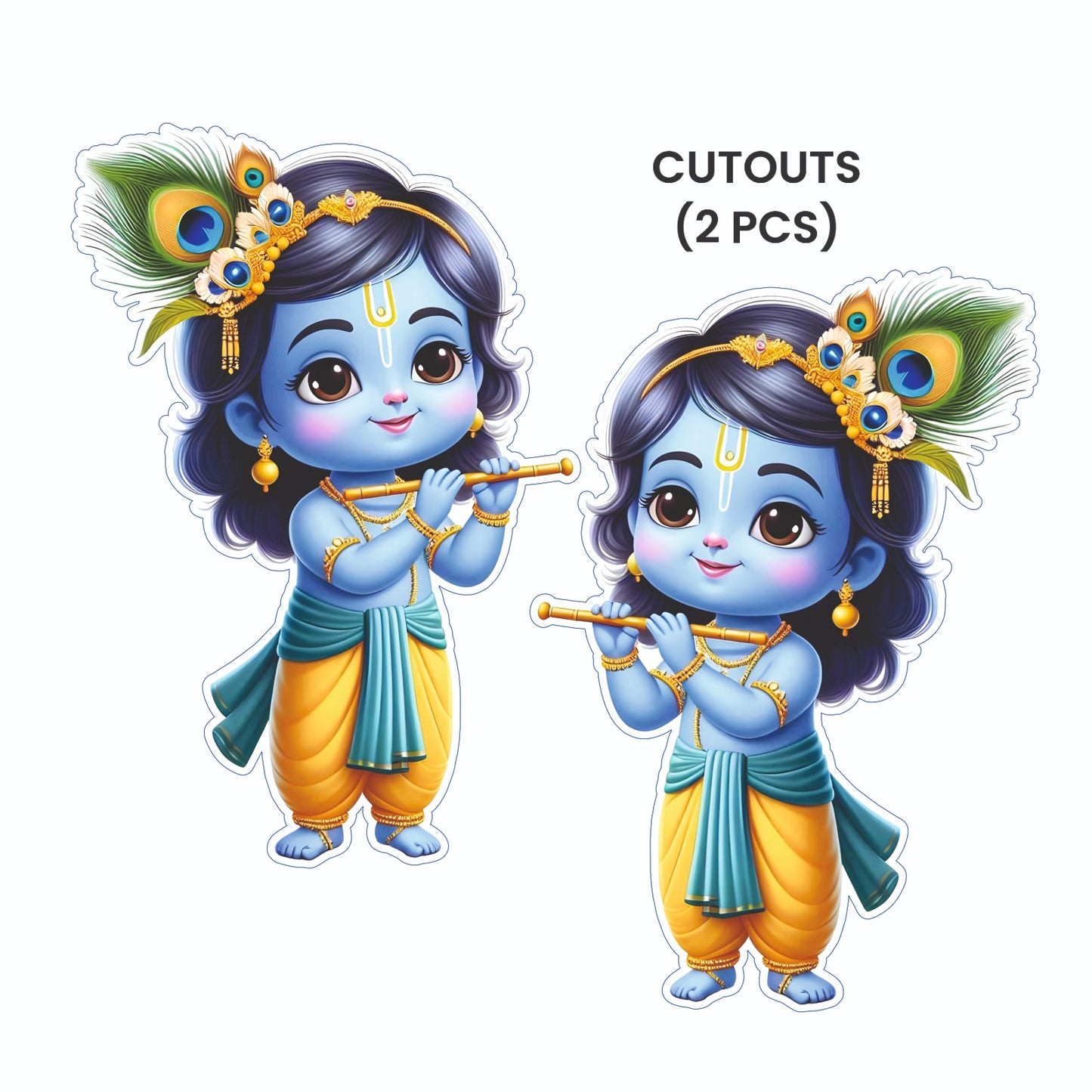 Krishna Theme – Cutout Pack (2 pcs)