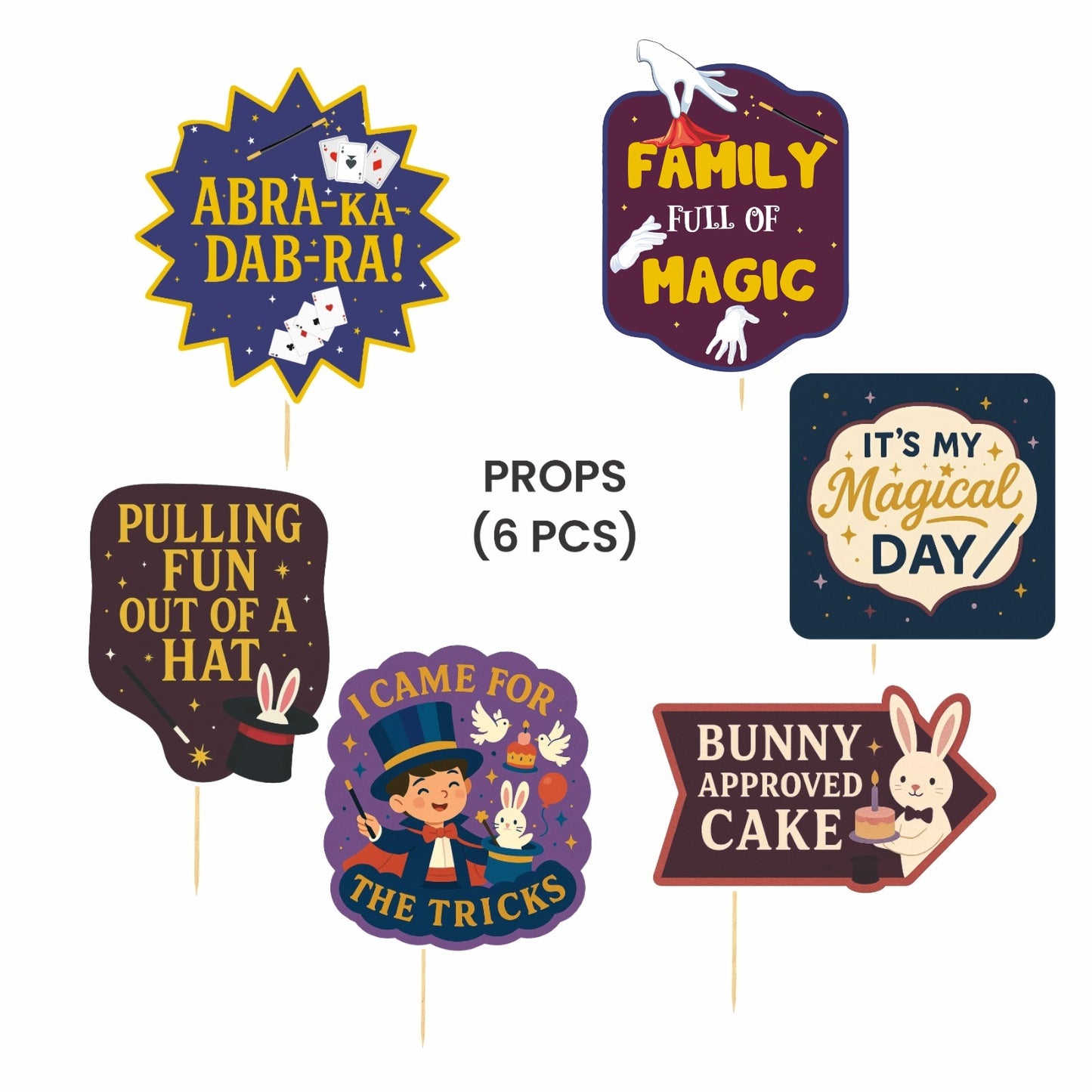 Magic Theme – Props Pack (6 pcs)