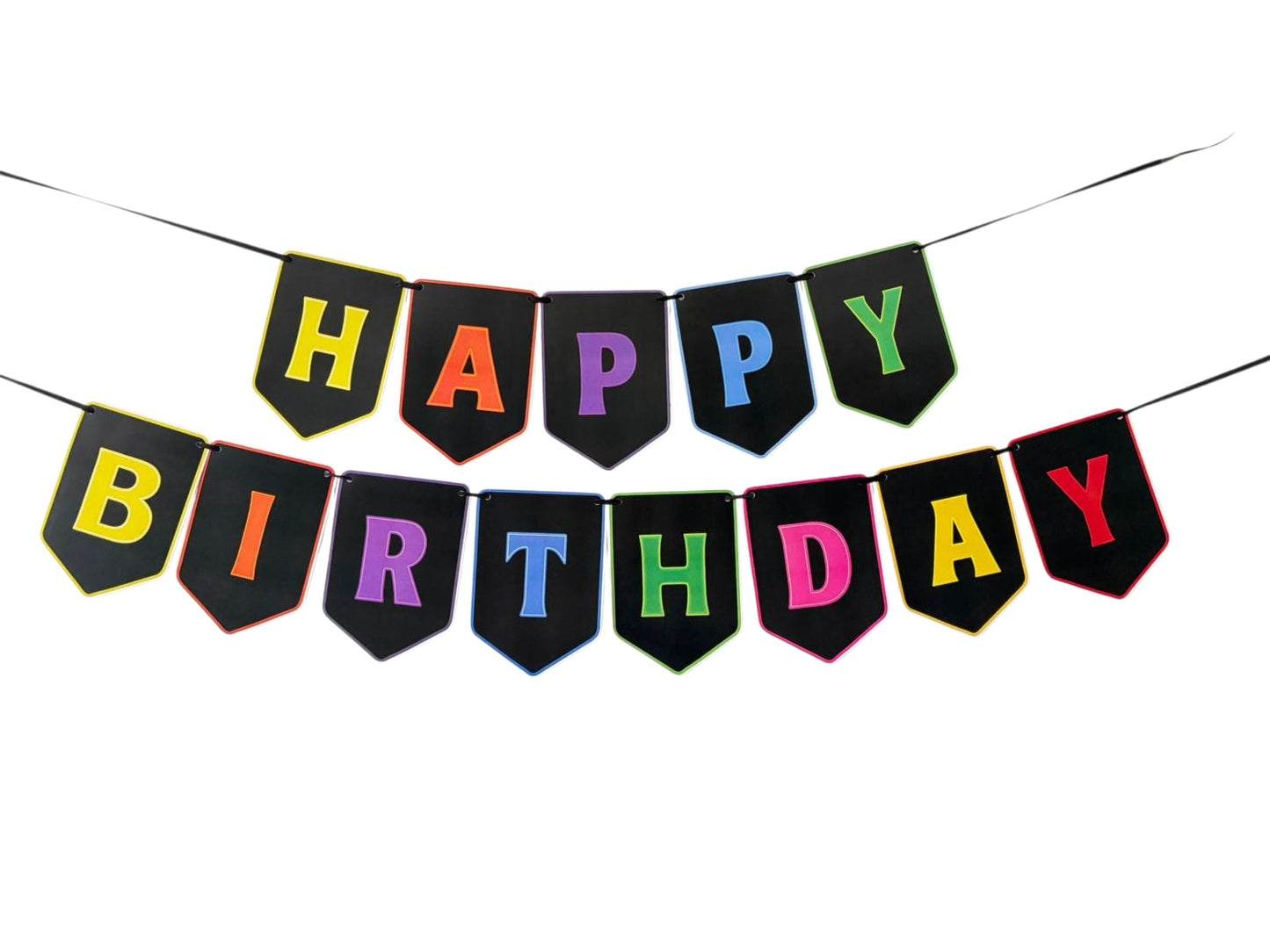 Retro theme: Happy Birthday Banner