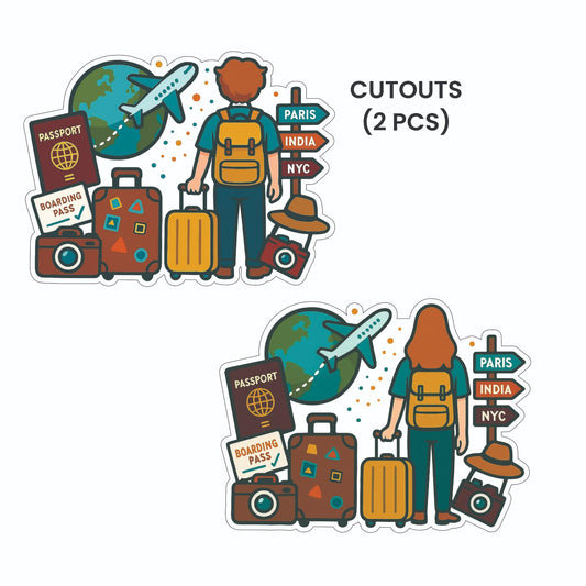 Travel Theme – Cutout Pack (2 pcs)