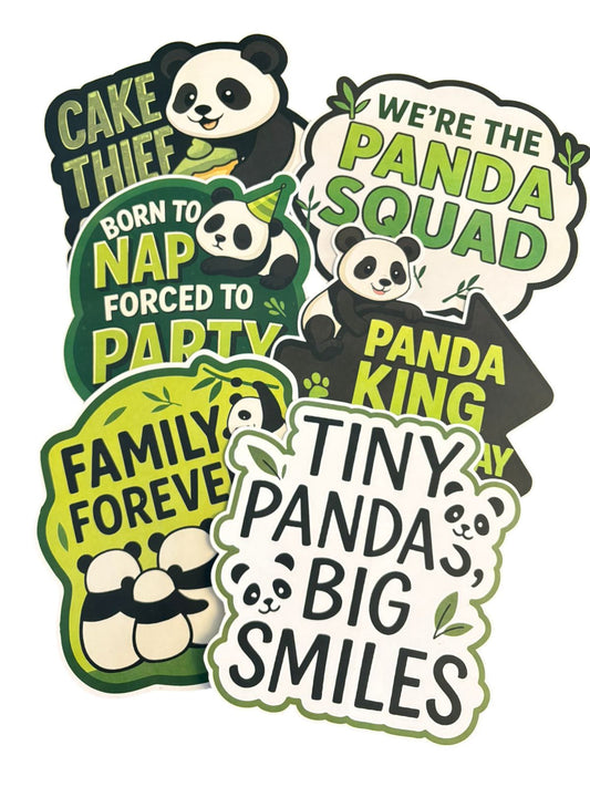 Panda Boy Theme – Props Pack (6 pcs)