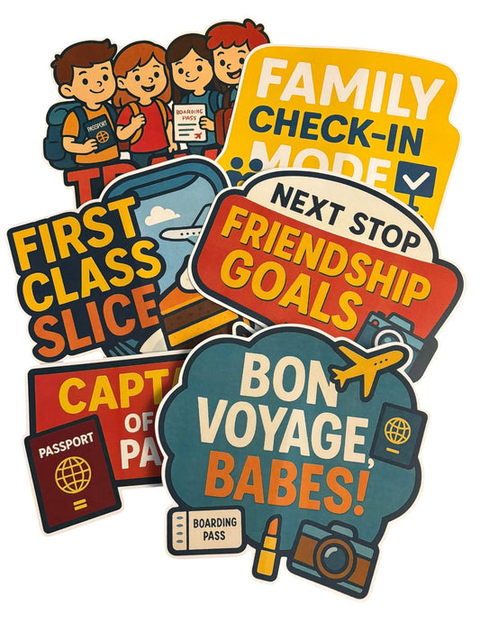 Travel Theme – Props Pack (6 pcs)