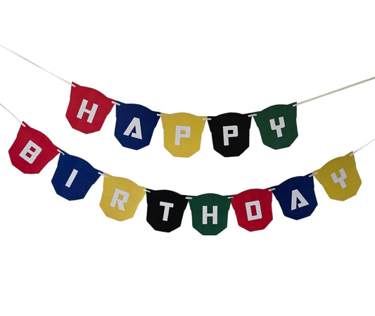 Transformer theme: Happy Birthday Banner