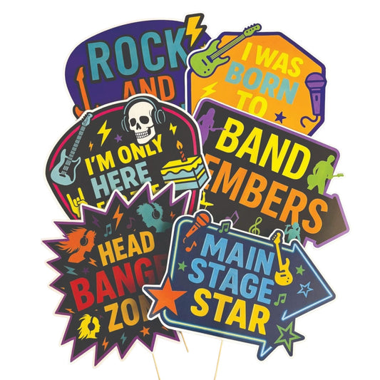 Rockstar Theme – Props Pack (6 pcs)