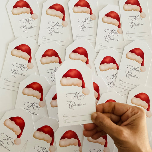 Christmas thank you card