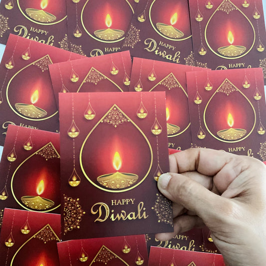Diwali thank you card