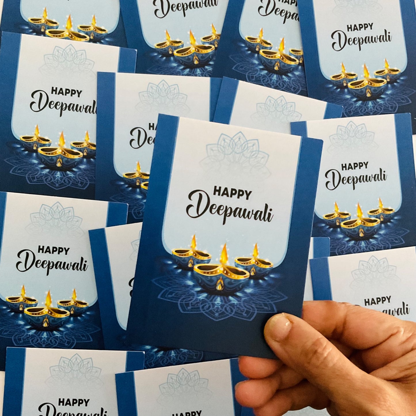 Diwali thank you card