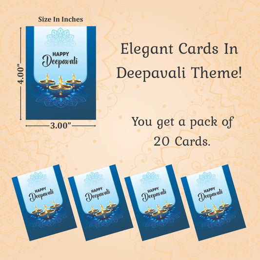 Diwali thank you card