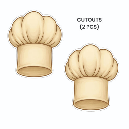 Little Chef Theme – Cutout Pack (2 pcs)