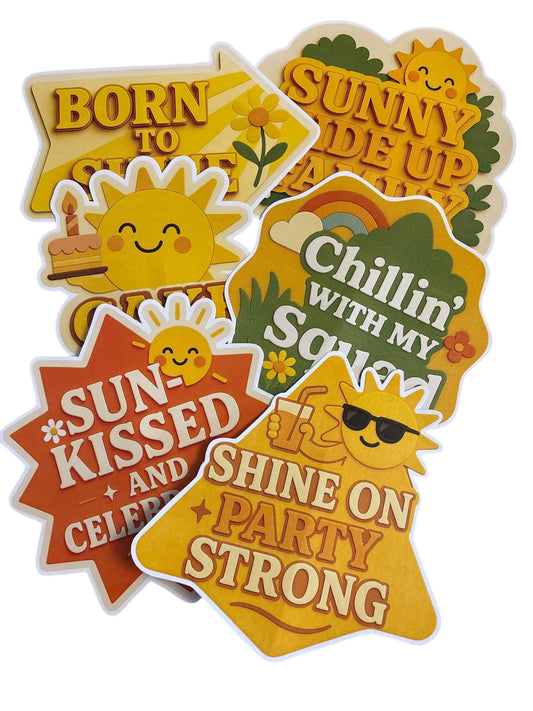 Sunshine Theme – Props Pack (6 pcs)