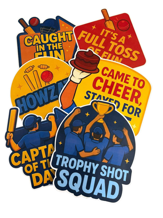 Cricket Theme – Props Pack (6 pcs)
