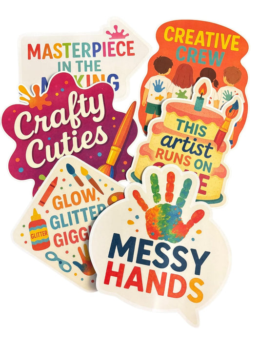 Art and Craft Theme – Props Pack (6 pcs)